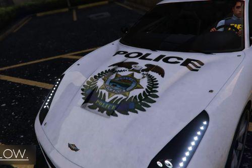 NFS: Most Wanted Police Corvette Massacro Skin
